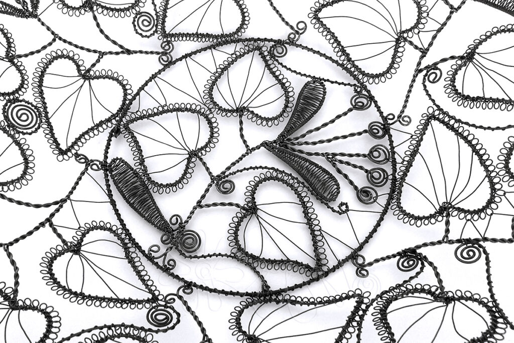 Detail dna lipového košíka